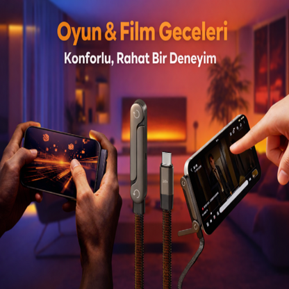 TECHIFY FlexStand™ | Hands-Free Şarj Deneyimi