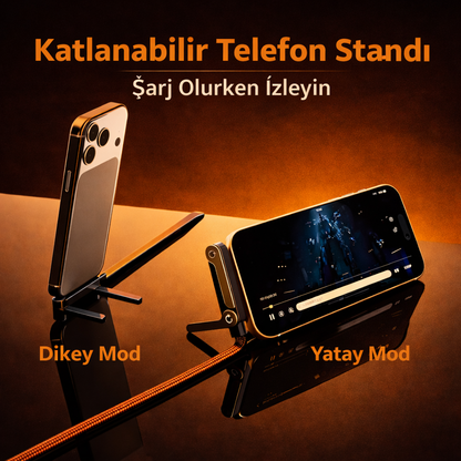 TECHIFY FlexStand™ | Hands-Free Şarj Deneyimi