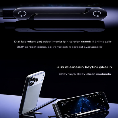 TECHIFY FlexStand™ | Hands-Free Şarj Deneyimi